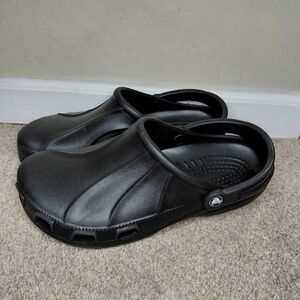 Crocs Men Size 11 Black Slip-On Clogs